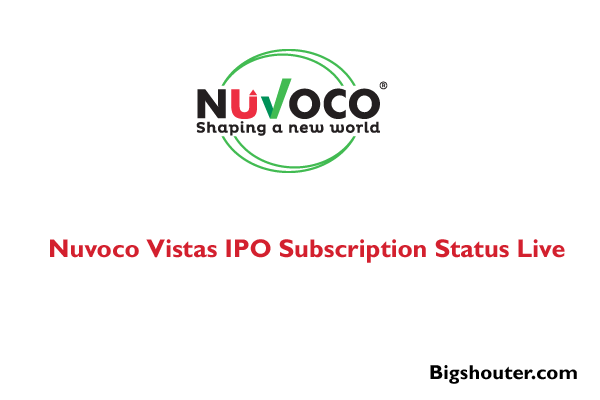 Nuvoco Vistas IPO Subscription Status Live