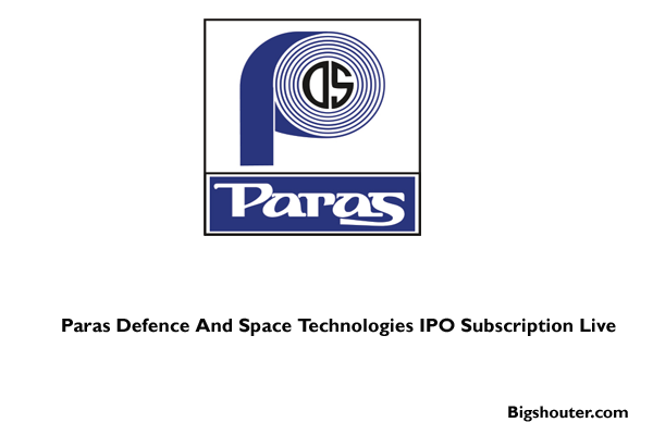 Paras Defence And Space Technologies IPO Subscription Status Live