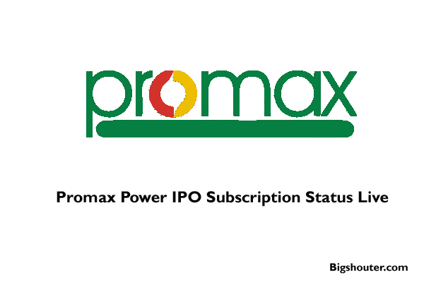 Promax Power IPO Subscription Status Live